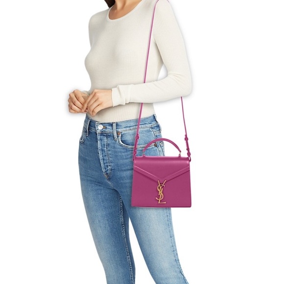 🔴SOLD🔴  YSL Mini Cassandra Leather Satchel - Picture 2 of 9